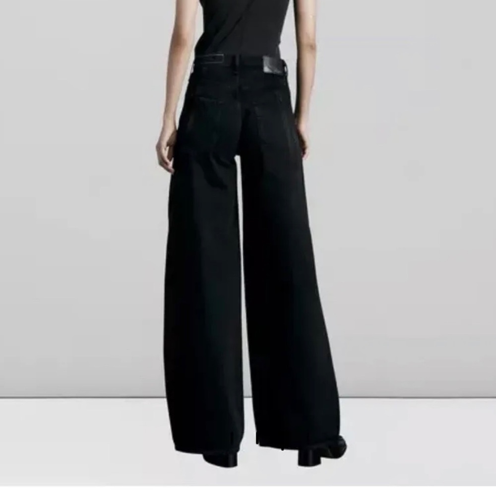 Sofie Splice rag & bone heigh rise wide leg jeans size 28